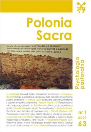 Polonia Sacra 2021 t. 63 nr 1  PSYCHOLOGIA PASTORALNA