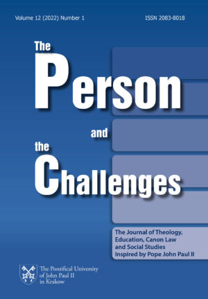 The Person and the Challenges 2022 t. 12 nr 1
