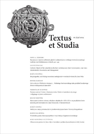 Textus et Studia 2024 nr 3 (39)