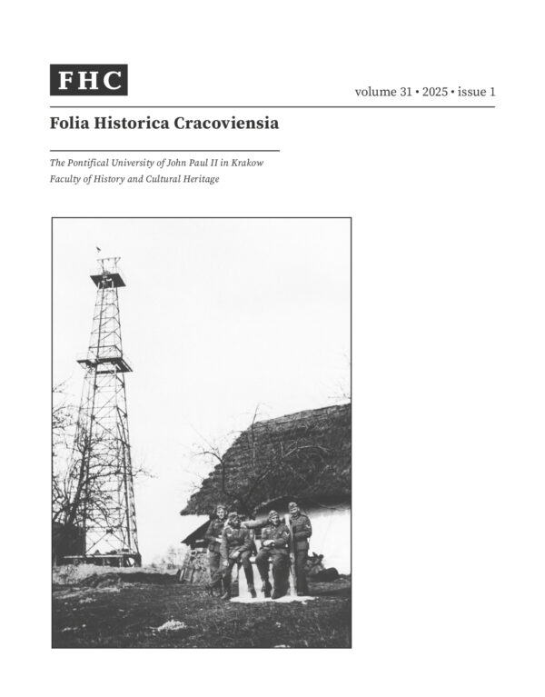 Folia Historica Cracoviensia 2025 t. 31 nr 1
