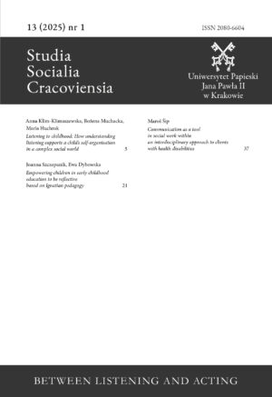 Studia Socialia Cracoviensia 2025 t. 13 nr 1