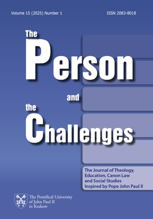 The Person and the Challenges 2025 t. 15 nr 1