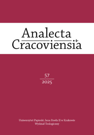 Analecta Cracoviensia 2025