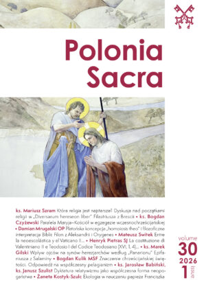 Polonia Sacra 2026 t. 30 nr 1